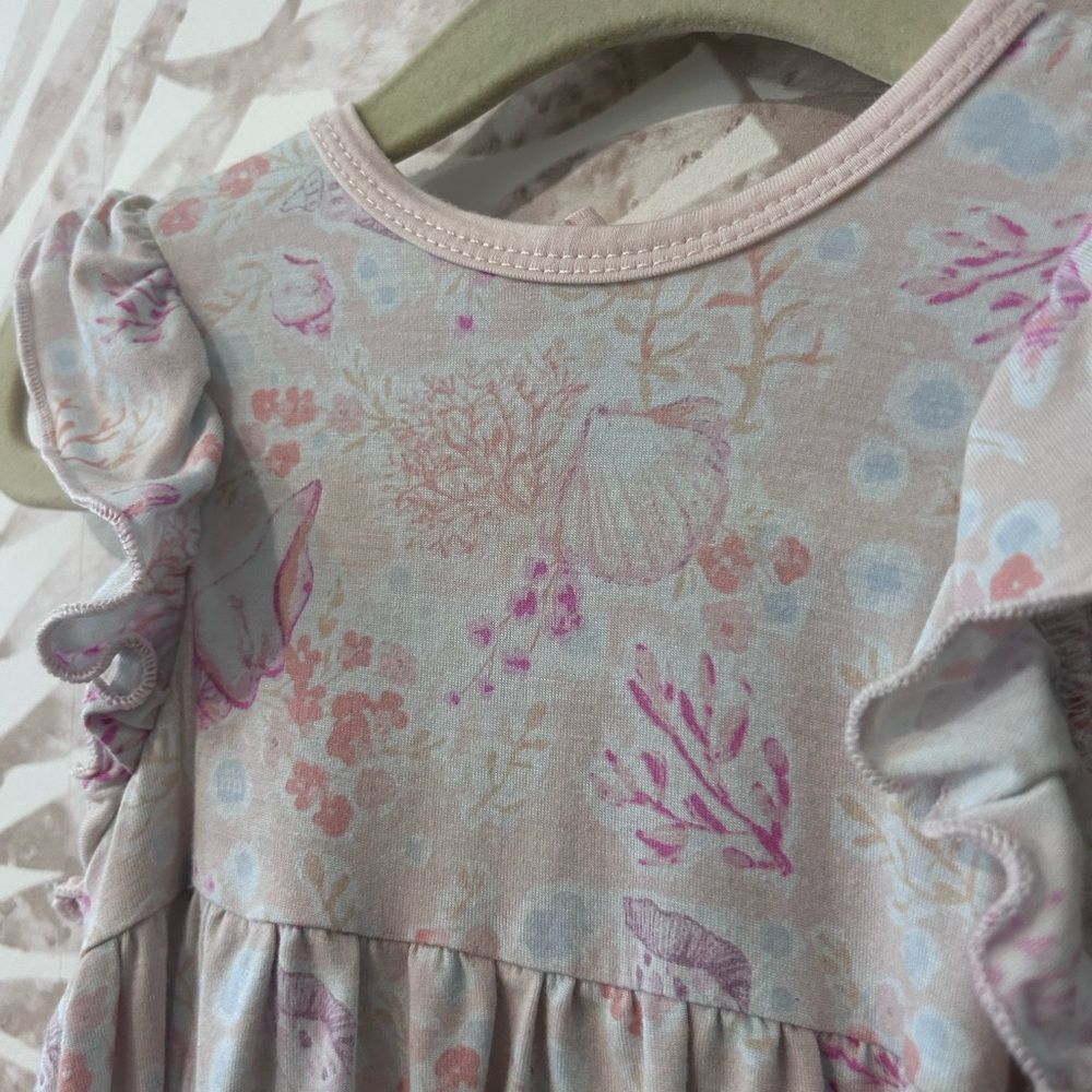Magnetic Me Modal Seashell Dress Size 9-12M - Picture 4 of 7